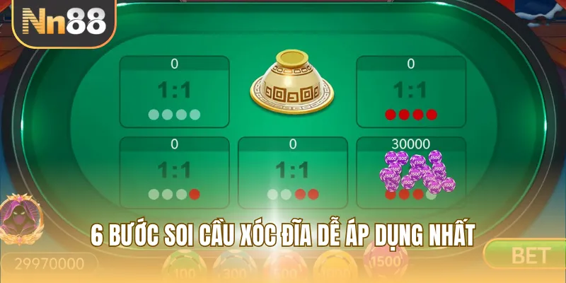 6 bước soi cầu xóc đĩa dễ áp dụng nhất